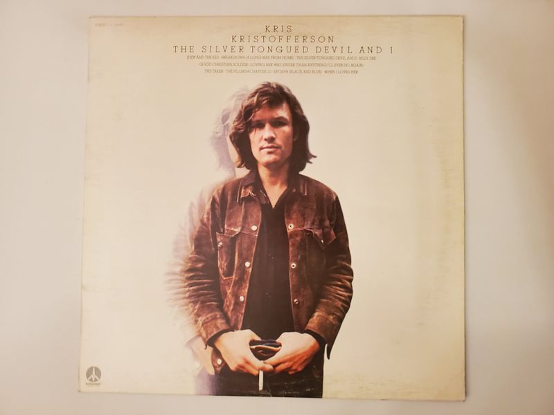 Kris Kristofferson The Silver Tongued Devil and I vinyl record